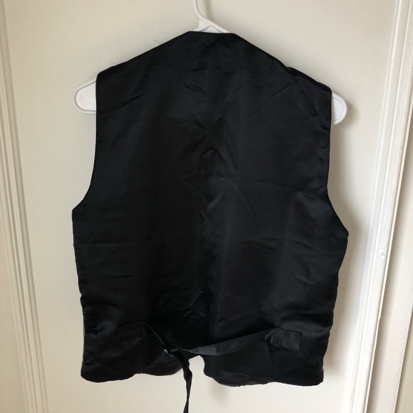 Vintage Vtg Llama Tapestry Cotton Vest Small S Grannycore - Picture 2 of 11